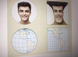 "Don't trust the Mercator projection" sur `Reddit`